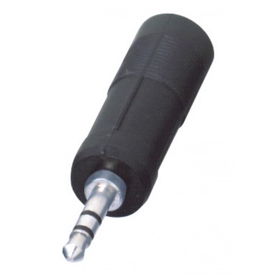 Adaptor jack stereo 3,5 mm tată – jack stereo 6,3 mm mamă - AC 6